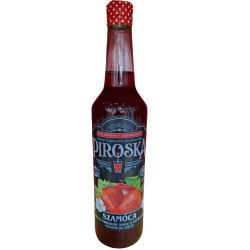Piroska siroop met aardbei smaak 0.7l