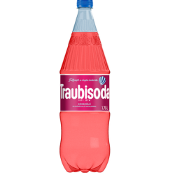 Traubisoda met blauwe druiven smaak 1,75 l