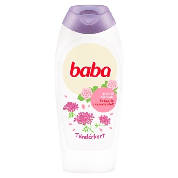 Afbeeling Baba frissítő tusfürdő bodza és rózsavíz illattal 400 ml