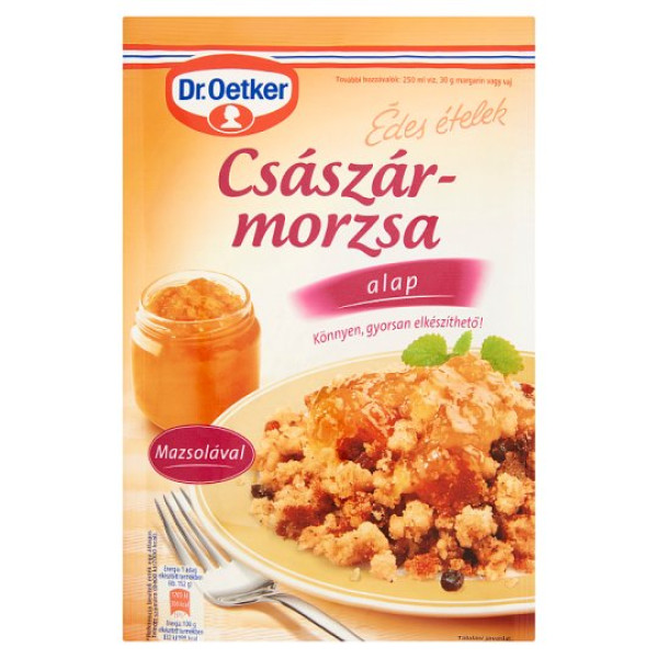 Afbeeling Dr. Oetker császármorzsa alap