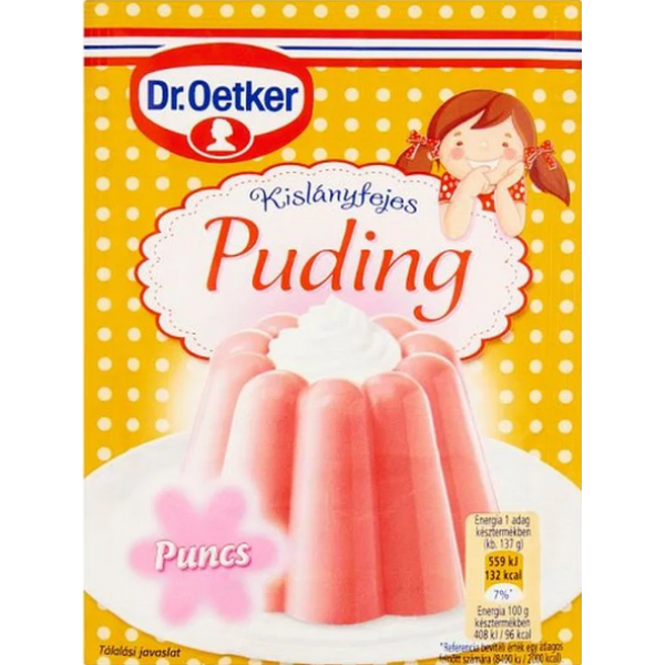 Afbeeling Dr. Oetker Puding puncs pudingpor 40g