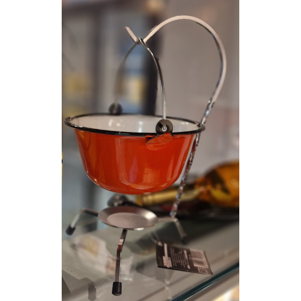 Afbeeling Goulashketel serveer- set, rood