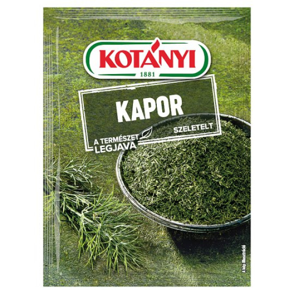 Afbeeling Kotányi szeletelt kapor 11 g