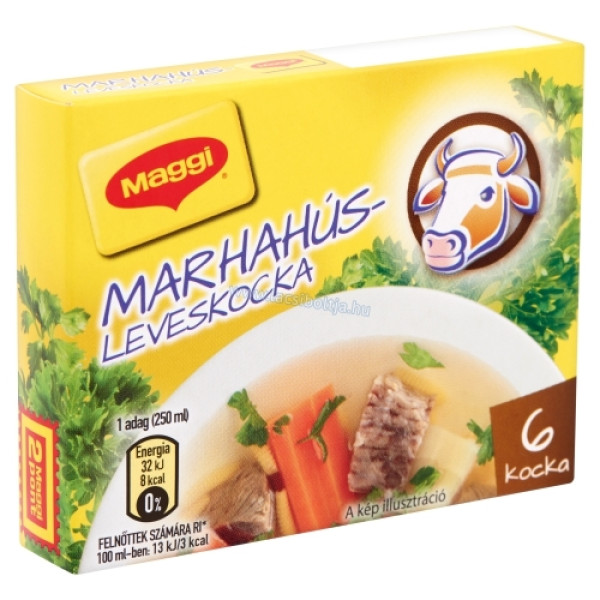 Afbeeling Maggi Marhahúsleves kocka 60g