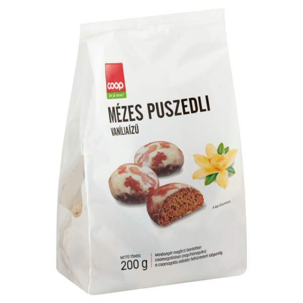 Afbeeling Mézespuszedli (honingkoekje met vanille)200g