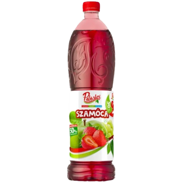 Afbeeling Pölöskei siroop met aardbeien smaak 1l