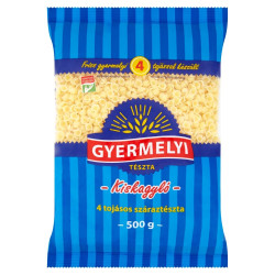 Gyermelyi pasta 500g, kiskagyló