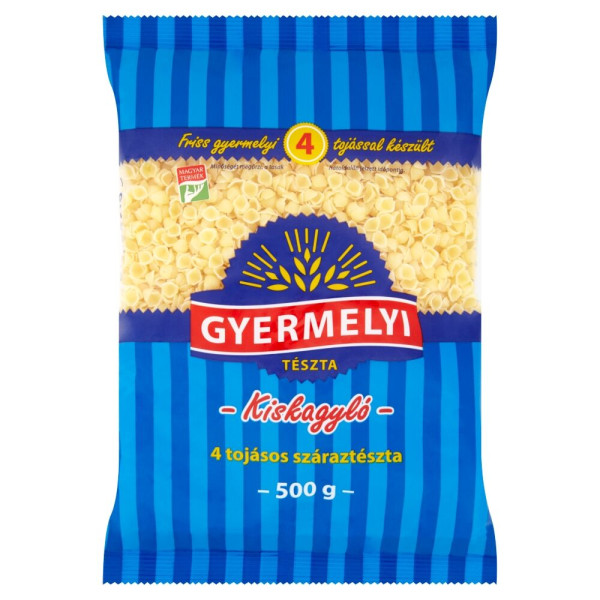 Afbeeling Gyermelyi pasta 500g, kiskagyló