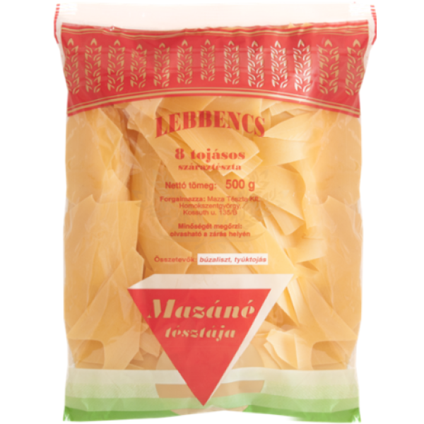 Afbeeling Mazáné pasta 500g, lebbencs