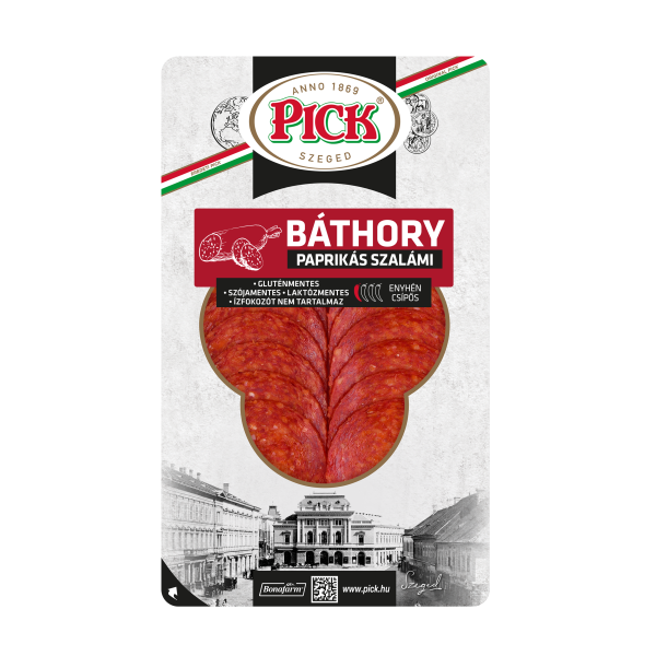 Afbeeling Báthory salami met paprika 70g