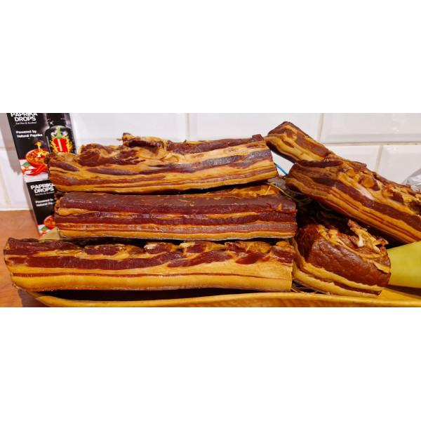 Afbeeling Gerookte Bacon spek 250g (€ 16.00/kg)