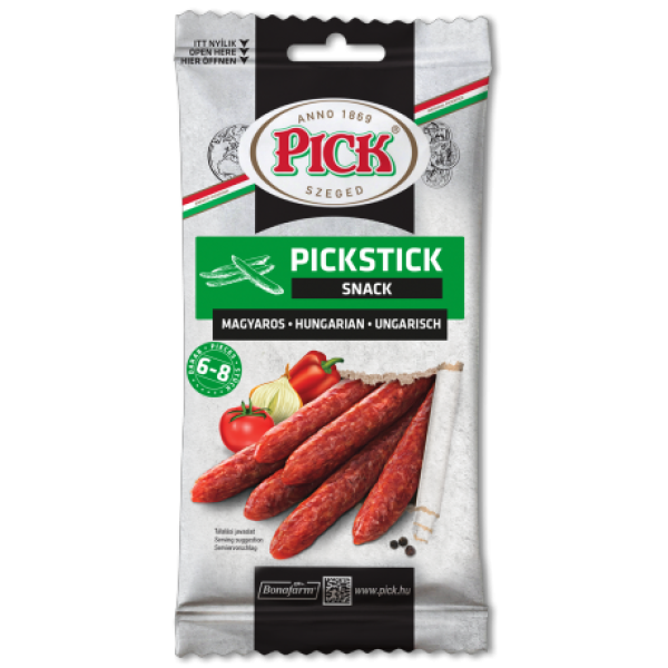 Afbeeling PICK Pickstick Snack Hongaars 60g