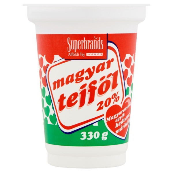 Afbeeling Magyar zure room 330g