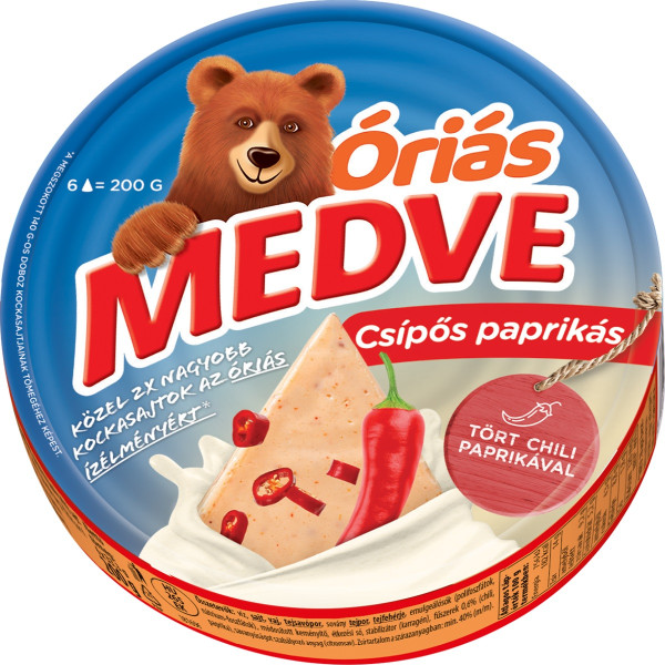 Afbeeling Medve Óriás 200g csípőspaprikás