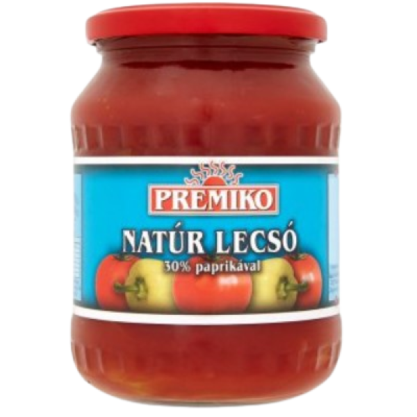 Afbeeling Premiko Natúr lecsó met 30% paprika