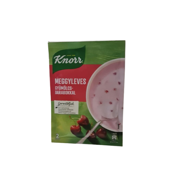 Afbeeling Knorr zure kersensoep met stukjes fruit 56 g