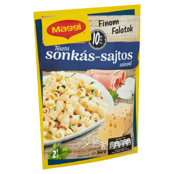 Afbeeling Maggi Finom Falatok pasta met ham en kaas saus 140 g