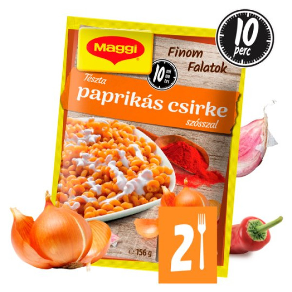 Afbeeling Maggi Finom Falatok pasta met paprika-kipsaus 156g