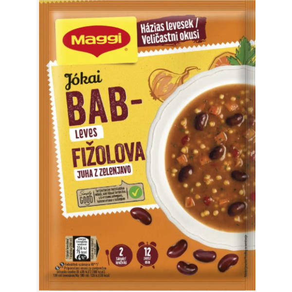 Maggi Jókai bonensoep 63g Afbeeling Maggi Jókai bonensoep 63g