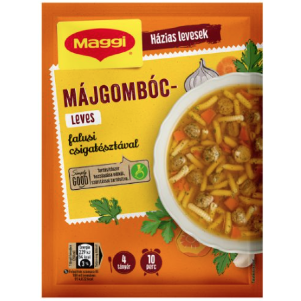 Afbeeling Maggi soep 60g met lever balletjes en noedels