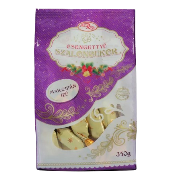 Afbeeling Csengettyű kerstbonbons met marsepeincreme 350g