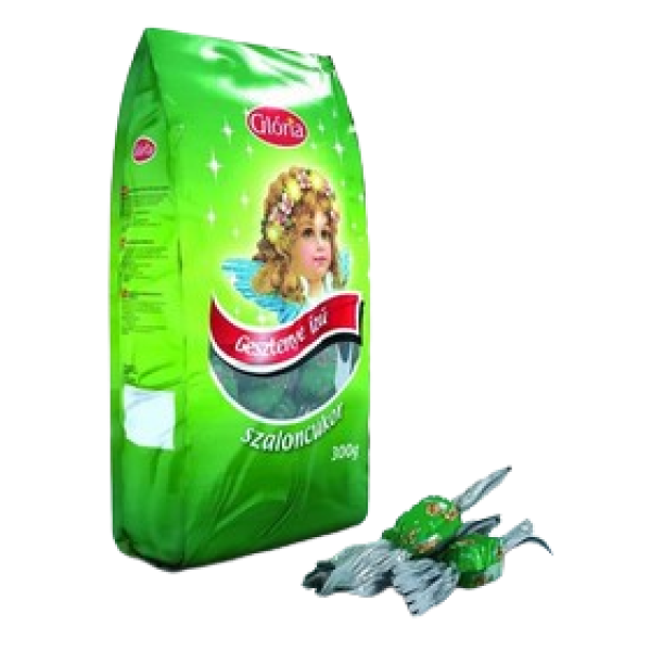 Afbeeling Glória kerstbonbons met kastanje smaak 300g