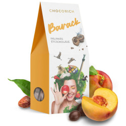 Chocorich Pálinkával Töltött Étcsokoládé Golyók - Barack 80g