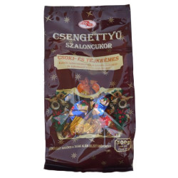 Csengettyű csokoládé és tejkrémes szaloncukor 400 g
