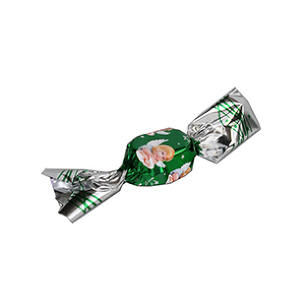Afbeeling Csengettyű kerstbonbons met pistache smaak 250g (per Kg)