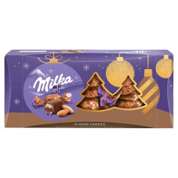 Milka kerstbonbons met amandelcrème 255g