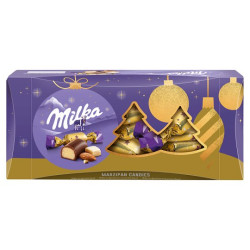 Milka kerstbonbons met marsepeinsmaak 255g