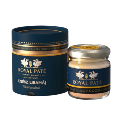 Royal Paté premium ganzenlever, heel - met Tokaji Aszú 