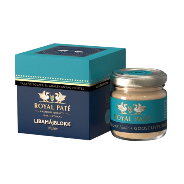 Afbeeling Royal Paté premium ganzenleverblok - naturel