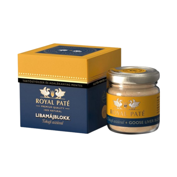 Afbeeling Royal Paté premium ganzenleverblok – met Tokaji Aszú 
