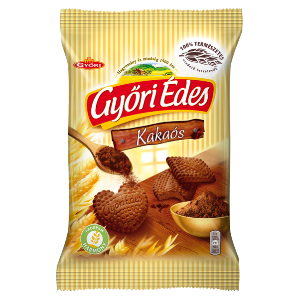 Győri Édes met kakao150g Afbeeling Győri Édes met kakao150g