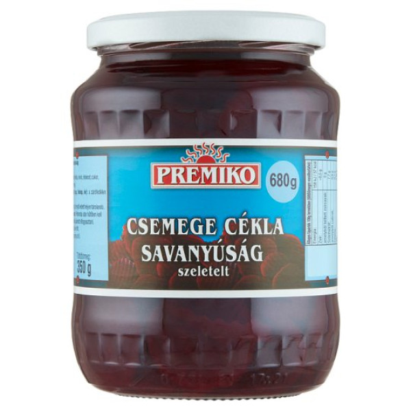 Afbeeling Premiko szeletelt csemege cékla savanyúság 680 g