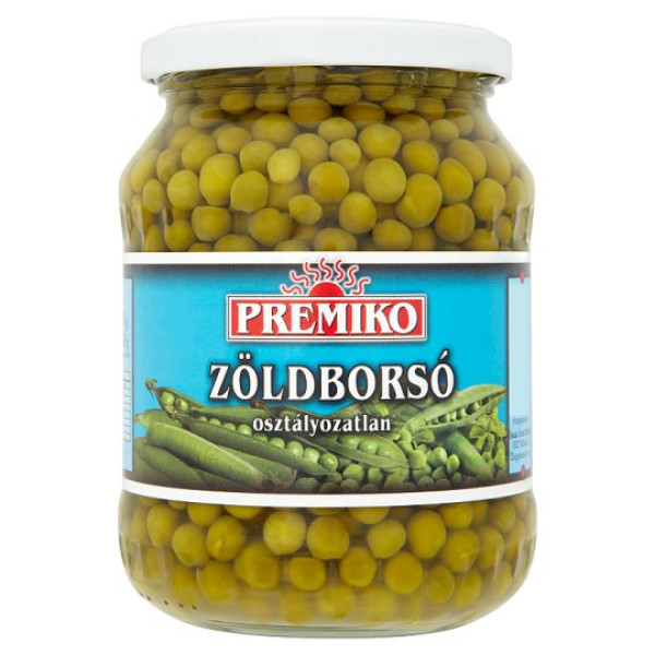 Afbeeling Premiko zöldborsó 680 g