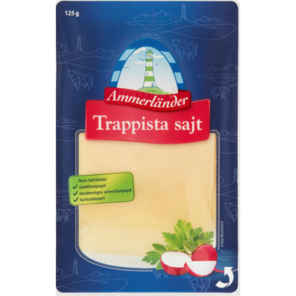 Afbeeling Ammerlander trappistenkaas 125g