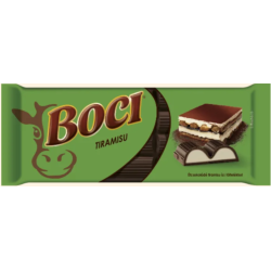 Boci chocoladereep 100g met tiramisu creme