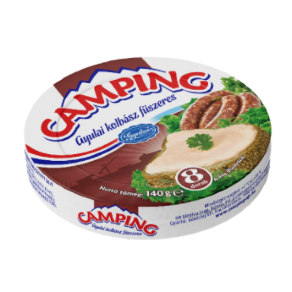 Afbeeling Camping smeerkaaspuntjes 140g Gyulai worst