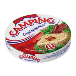 Camping smeerkaaspuntjes 140g pittige paprika