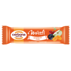 Cerbona müzliszelet 20g gyümölcsös