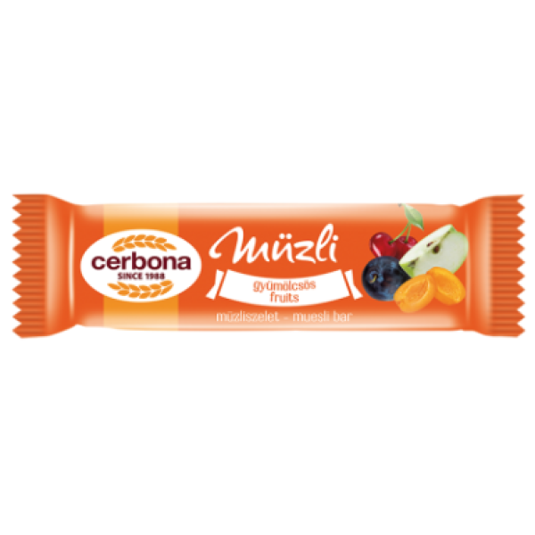 Afbeeling Cerbona Mueslireep 20g