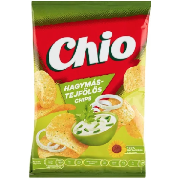 Afbeeling Chio chips 60g met onion en sour cream