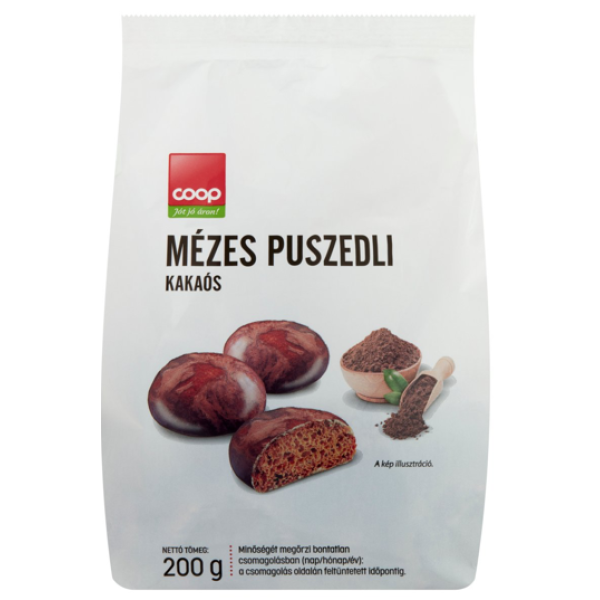 Afbeeling Coop honingkoekjes 200g met cacaosmaak