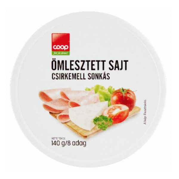 Afbeeling Coop kördobozos sajt 140g kipham