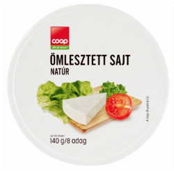 Coop smeerkaaspuntjes 140g natuur