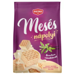 Detki Mesés wafel 180g met vanillesmaak