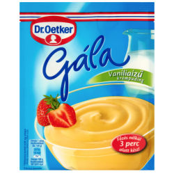 Dr. Oetker Gála pudding 78g vanillesmaak