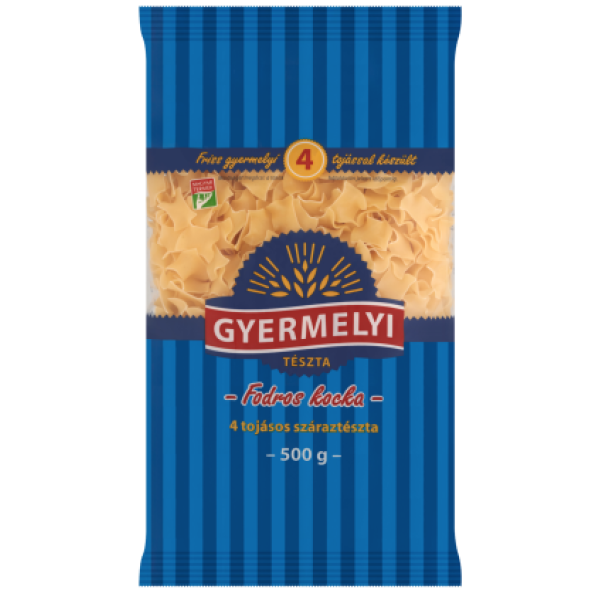 Afbeeling Gyermelyi pasta 500g fodros kocka